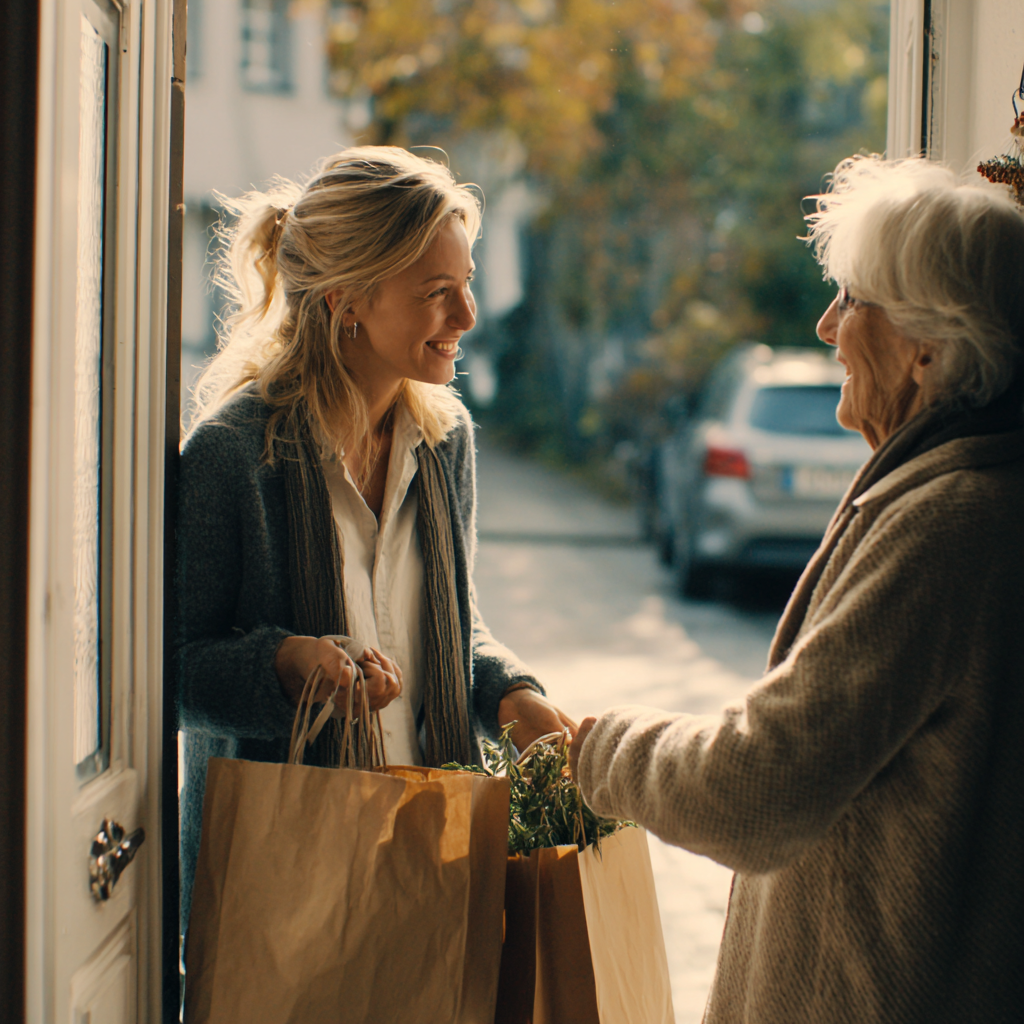 Schéma : rendre visible l'entraide locale